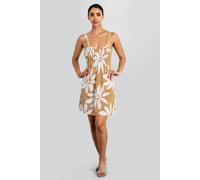 Enorsia Women's Strappy Nightdress | in Yellow | Size: 18