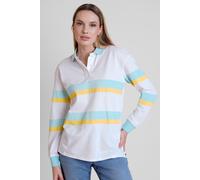 Enorsia Women's Striped Rugby Tops | Size: 14 Enorsia Multicolor 14