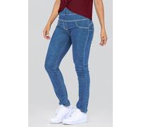 Enorsia Women's Super Stretch Pull-On Denim Leggings in Blue | Size: 12