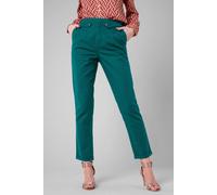 Enorsia Women's Tapered Leg Trouser in Green | Size: 12 Enorsia Green 12