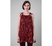 Enorsia Women's Tiered Cami Mini Dress in Red | Size: 10 Enorsia Red 10