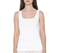 Enorsia Womens Vest with 100% Cotton Strap Vest with Square Neck Perfect for Gym (18, Black)