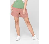 Enorsia Women's Viscose Elasticated Waist Boxy Shorts in Orange | Size: 18 Enorsia Orange 18