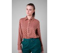 Enorsia Women's Viscose Formal Shirt in Red | Size: 8 Enorsia Red 8