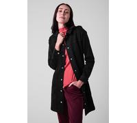 Enorsia Women's Womens Black Slim Longline Jacket | Size: 12 Enorsia Black 12