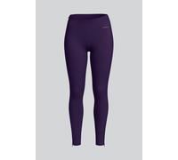Enorsia Zip Hem Leggings In Purple Purple