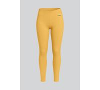 Enorsia Zip Hem Leggings In Yellow Yellow