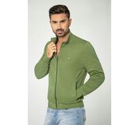 ENORSIA Zip Through Varsity Bomber Jacket - XXL - Green - 100% Cotton