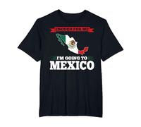 Enough for me I'm Going to Mexico Mexico T-Shirt, Men's Big and Tall, Black, 5X Tall