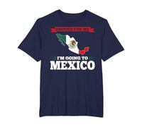 Enough for me I'm Going to Mexico Mexico T-Shirt, Men's Big and Tall, Navy Blue, 4X Tall