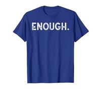 Enough Human Rights Peaceful Protest Rally March Men Women T-Shirt, Men, Royal Blue, 3X-Large