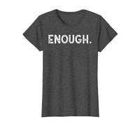 Enough Human Rights Peaceful Protest Rally March Men Women T-Shirt, Women, Dark Heather Grey, X-Large
