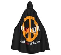 Enough Wear Orange End Gun Violence Halloween Witch Cloak Unisex Hooded Cloak For Festive Party Costume