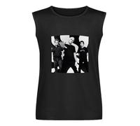 ENP Everclear Everclear Tour Soul Men O Neck Art tee Shirts Vest L Black
