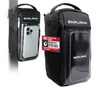 ENPLANN Magnetic Gym Bag Small Keeps your gym essentials off dirty floors Perfect small crossbody bag for focused workouts mini gym bag for women and men sports bag with water bottle holder, Black, S