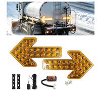Enpvneer 12V-24V LED Lights Arrow Pilot Light, 35 CM, 208 LED Beads