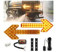 Enpvneer 12V-24V LED Traffic Arrow Light, 480 LED Beads, 60CM, Waterproof