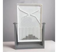 Enpvneer Galton Board, 5.9 * 4.3 In, Normal Distribution Mathematical Model, Probability Teaching Demonstration, Random Distribution,Inspire Curiosity, For Physics Education(Color:Gray)