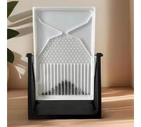 Enpvneer Galton Board, 5.9 * 4.3 In, Normal Distribution Mathematical Model, Probability Teaching Demonstration, Random Distribution,Inspire Curiosity, For Physics Education(Color:Black)