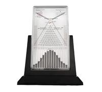 Enpvneer Galton Board, Normal Distribution Mathematical Model, Probability Teaching Demonstration With Curve, Random Distribution,Inspire Curiosity, Physics Education(Size:Large)