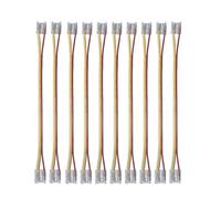 ENQIMAOYI COB LED Strip Connectors for 3-Pin/4pin Strip to Strip Dual Ends Extension Connectors + Cable for 10mm COB RGB IC LED Strip Lights (3PIN Dual)