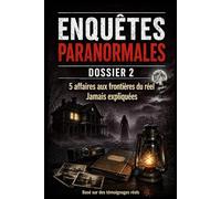 ENQUÊTES PARANORMALES : DOSSIER 2 - 5 affaires jamais expliquées: LE POLTERGEIST D’ENFIELD - BORLEY RECTORY - L’AFFAIRE DE CIDEVILLE - LES VISAGES DE BÉLMEZ - MARY CELESTE