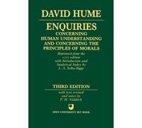 Enquiries Concerning Human Understanding and Concerning - Paperback NEW David Hu