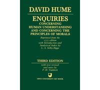 Enquiries Concerning Human Understanding and Concerning the Principles of Morals