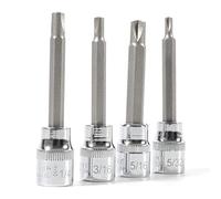 EnRand 8755 Clutch Head Bit Socket Set, Suitable for Repairing Figure 8" Screws on Older Chevy Cars and Trucks