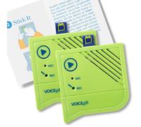 Enregistreur vocal Voice-Over des années 60 pour cadres photo, livres, couvertures, courtepointes, albums et albums de coupures pour la lecture de messages personnels (lot de 2)