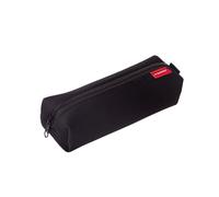 Enri, Unisex Neoprene School Pencil Case, Large Square, 20 x 7 x 5 cm, Black