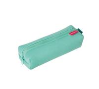 Enri, Unisex Neoprene School Pencil Case, Large Square, 20 x 7 x 5 cm, Teal
