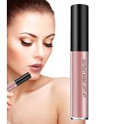 -Enriched Glaze - Tinted Lip, Mirror Finish Balm with Wand, Long-Lasting Stain for Commute, Beauty, Durable Non-Sticky Oil for Beginners, Makeup Stick for Parties