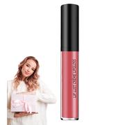 -Enriched Glaze - Tinted Lip, Mirror Finish Balm with Wand, Long-Lasting Stain for Commute, Beauty, Durable Non-Sticky Oil for Beginners, Makeup Stick for Parties