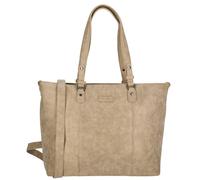 Enrico Benetti Women's Kate 2 Handle Faux Leather Shopper 15" Laptop in Taupe Enrico Benetti Taupe