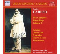 Enrico Caruso - Complete Recordings, Vol. 3 - CD