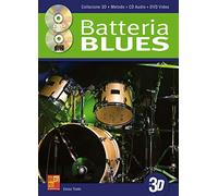 Enrico Tirello: La Batteria Blues En 3D: Drum Kit: Instrumental Tutor