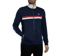 Enrico Track Jacket Navy/Gardenia/Garnet 3XL
