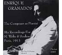Enrique Granados the Composer As Pianist by Enrique Granados