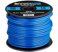 Enrock Audio Marine Grade Spool of 50 Foot 16-Gauge Tinned Speaker Wire - Connects to A/V Receiver and Amplifier - Flexible PVC Tin Copper Plated OFC Wire Ideal For Marine Speaker Installations