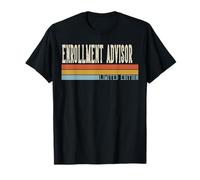 Enrollment Advisor Week Retro Vintage Back to School Day T-Shirt