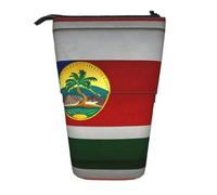 ENRPTY Flag Of Hawaii American Print Telescopic Pencil Bag Big Capacity Pop Up Storage Makeup Bag For Office Supplies