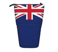 ENRPTY Flag Of The Turks And Caicos Islands Print Telescopic Pencil Bag Big Capacity Pop Up Storage Makeup Bag For Office Supplies