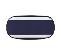 ENRPTY Thailand Flag Print With Zipper Compartments Stationery Pencil Bag Portable Cosmetic Storage Bag