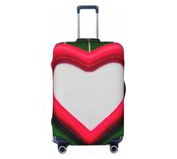 ENRPTY Valentine'S Day Love Print Suitcase Decoraitve Covers Washable Suitcase Cover Travel Luggage Accessories, Black, XL