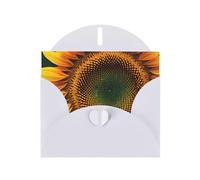 ENRPTY You Are My Sunshine Sunflower Print Pearlescent Paper Thank You Cards With Envelopes And Stickers For Holiday Greeting