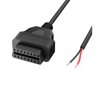 EnruigeOK 2 Pin to 16 Pin OBD2 OBD ll Power Cable Adapter