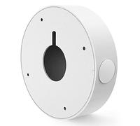 ENS Custom Drilling Junction Box for Security Cameras - Aluminum Enclosure - Dome/Turret/Bullet/Fisheye Cameras Base - White (M, 1 Pack)