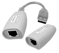 ENS USB Extender via RJ45, Support CAT5, CAT5e, CAT6, up to 150ft, USB Over IP/Ethernet, Transmitter and Receiver