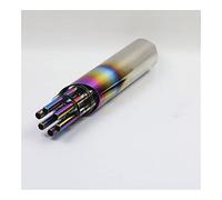 ENSAJRD Motorbike Exhaust Pipe For Exhaust Motorcycle Muffler Pipe Motorbike Modified Pit Bike Scooter Exhaust Muffler(2)